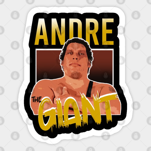 Andre-The-Giant Sticker by atrevete tete